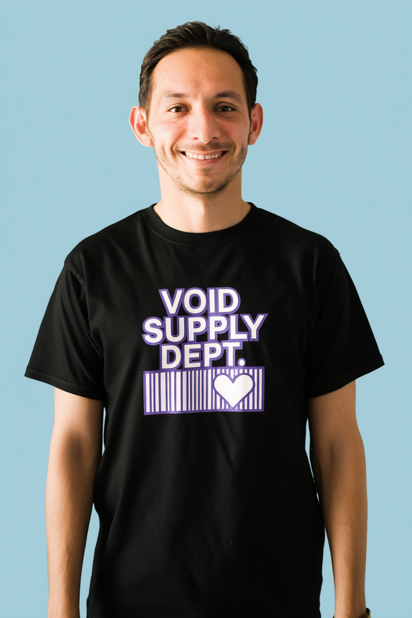 Void Supply Dept. – Front & Back Graphic T-Shirt