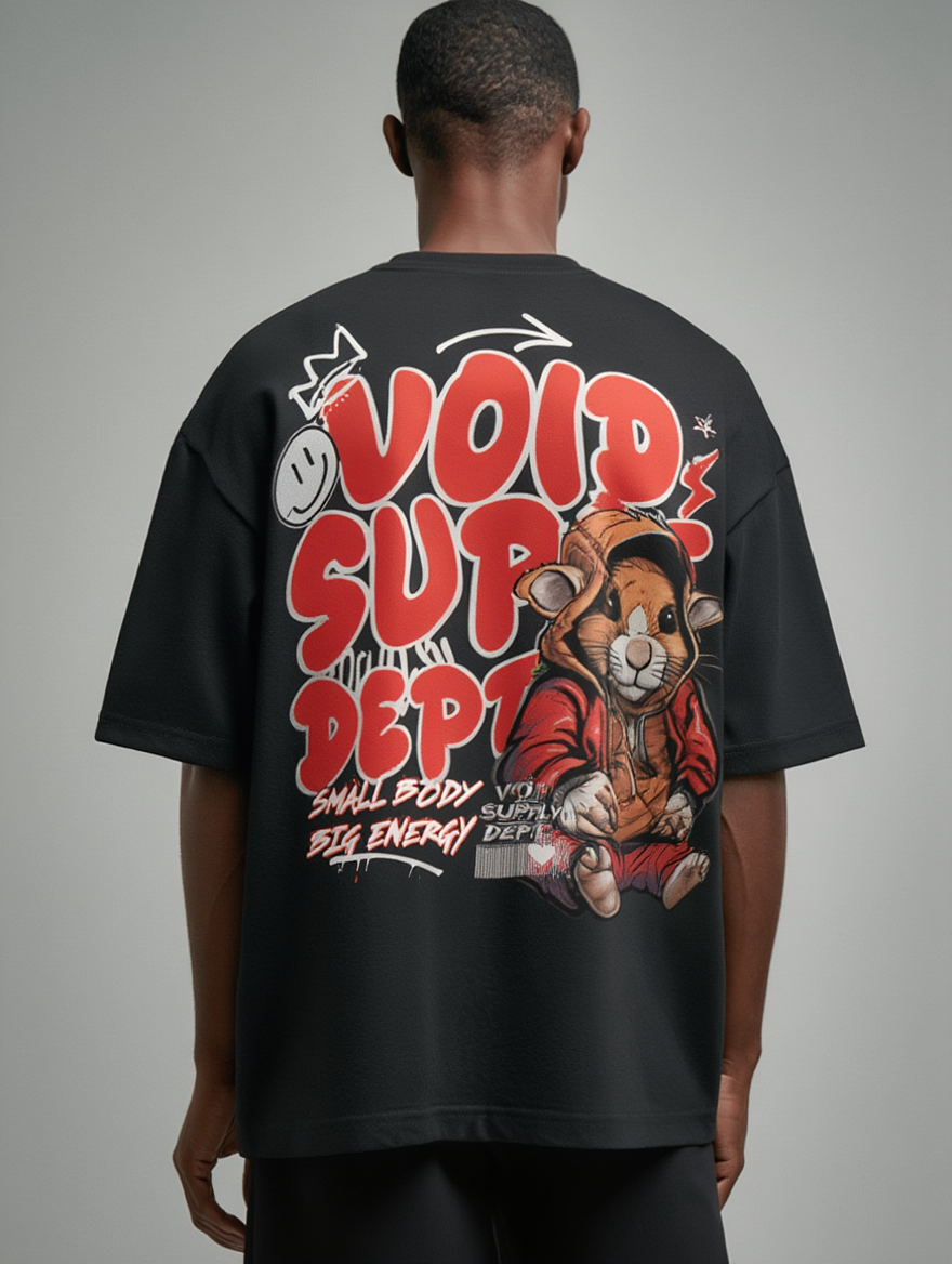Void Supply Dept. Oversized Graphic T-Shirt