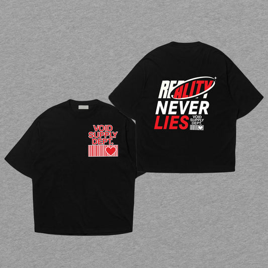 Reality Never Lies – Void Supply Dept. Graphic T-Shirt
