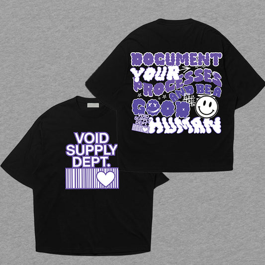Void Supply Dept. – Front & Back Graphic T-Shirt